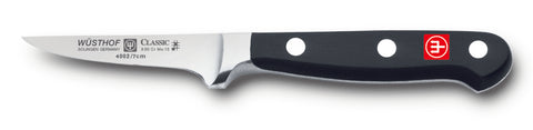 4002/7 wusthof classic trimming knife. 2.75 inches. riveted handle.