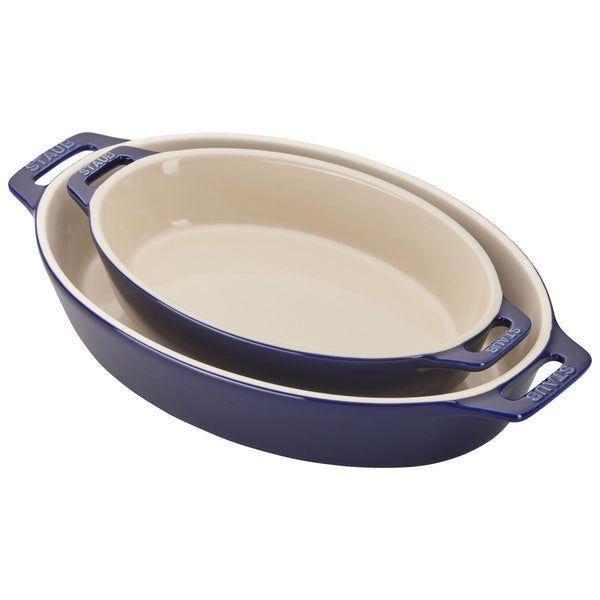 Staub Ceramic Oval Dish Set