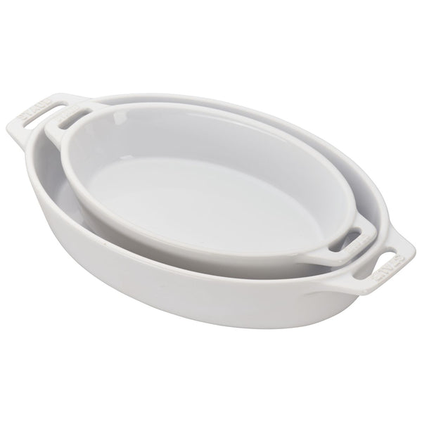 Staub Ceramic Oval Dish Set