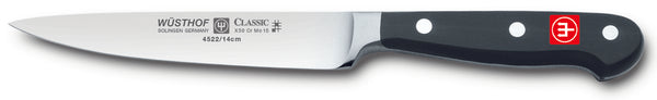 4522-7/14 wusthof classic 5 inch utility knife. riveted handle.