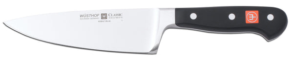 4584-7/16 wusthof classic wide chefs knife. 6 inches. riveted handle.