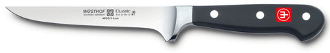 4602-7 wusthof classic boning knife. 5 inches. riveted handle.