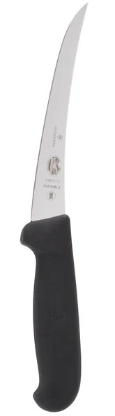 Black Fibrox Curve Boning Knife