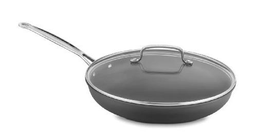 Cuisinart 12 Nonstick Skillet with Glass Cover